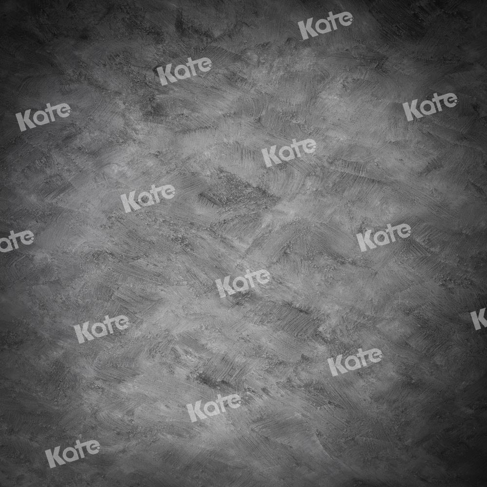 Kate Abstarct Backdrop Canvas Texture Black Gray Designed by Chain Photography