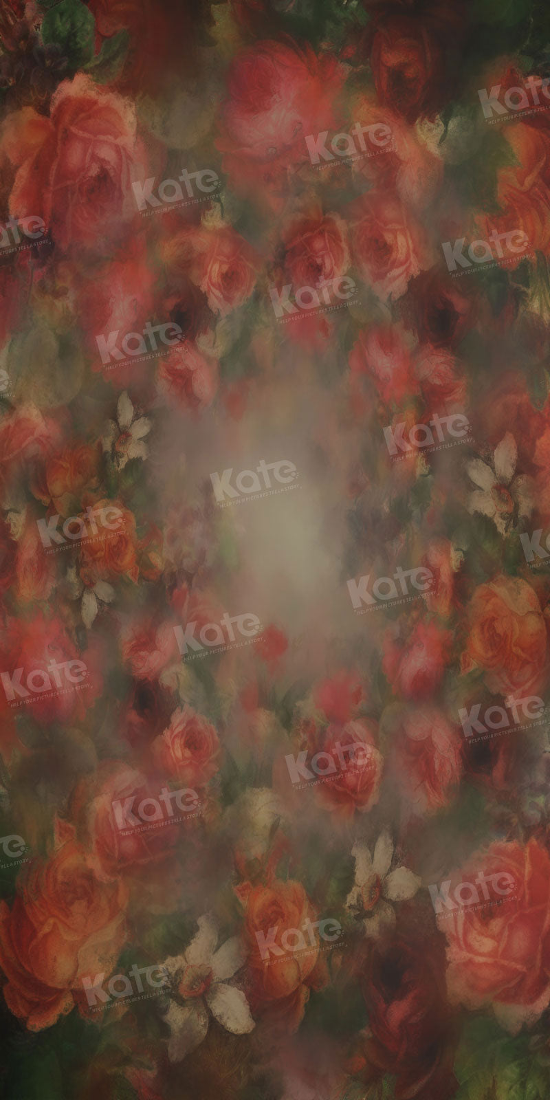 Kate Sweep Abstract Floral Fine Art Backdrop for Photography