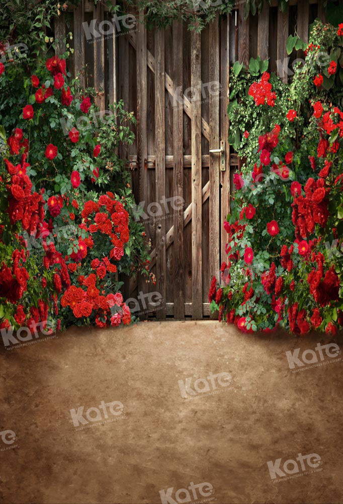 Kate Valentine's Day Rose Garden Backdrop Designed by Chain Photography