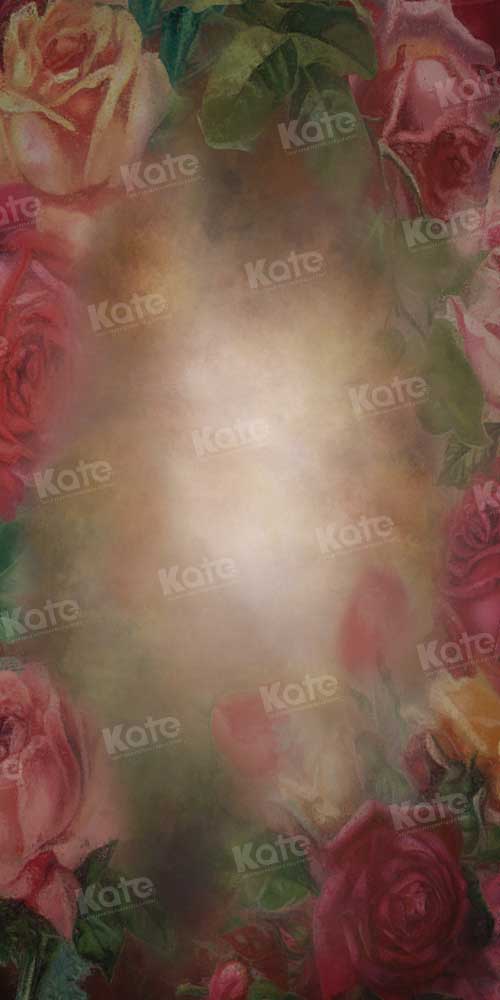 Kate Oil Painting Floral Backdrop Fine Art Designed by GQ