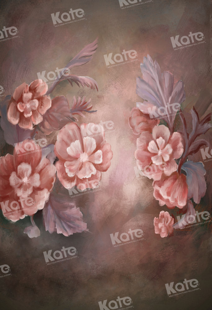 Kate Pink Flower Backdrop Fine Art Designed by GQ