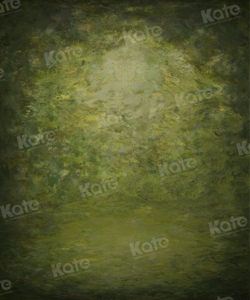 Kate Abstract Mystery Green Fantasy Backdrop Designed by Kate Image