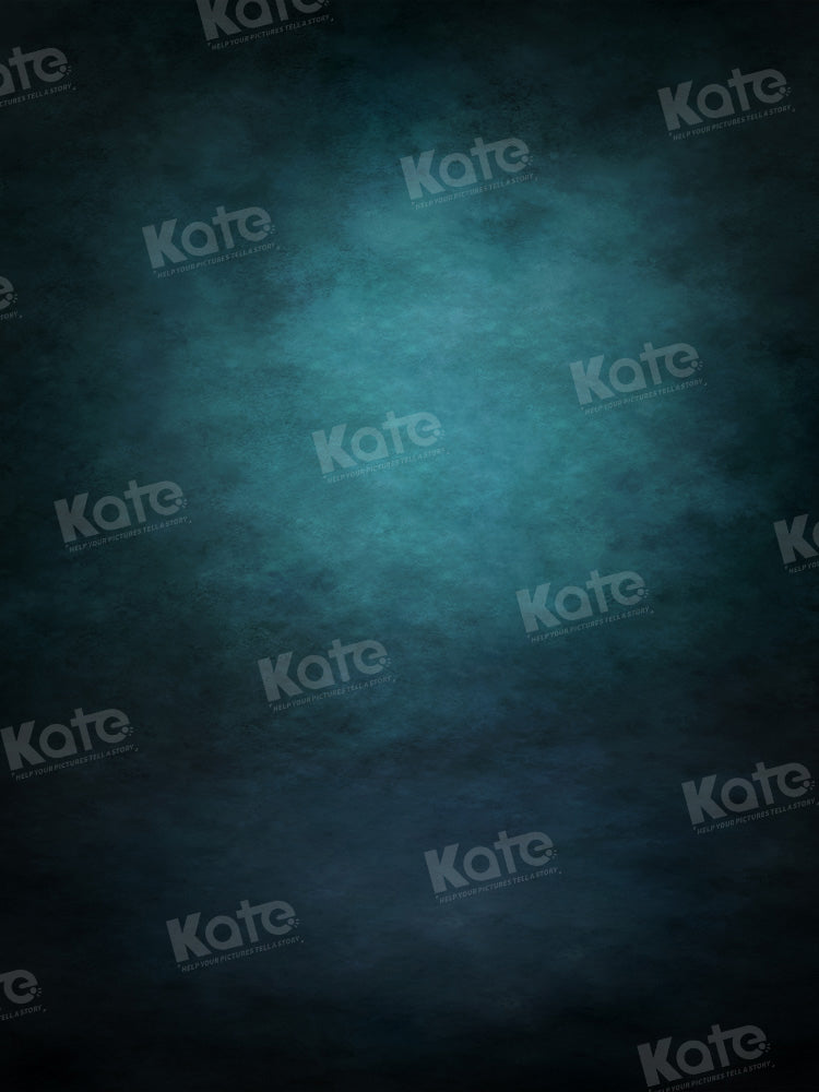 Kate Abstract Blue Green Backdrop Designed by GQ