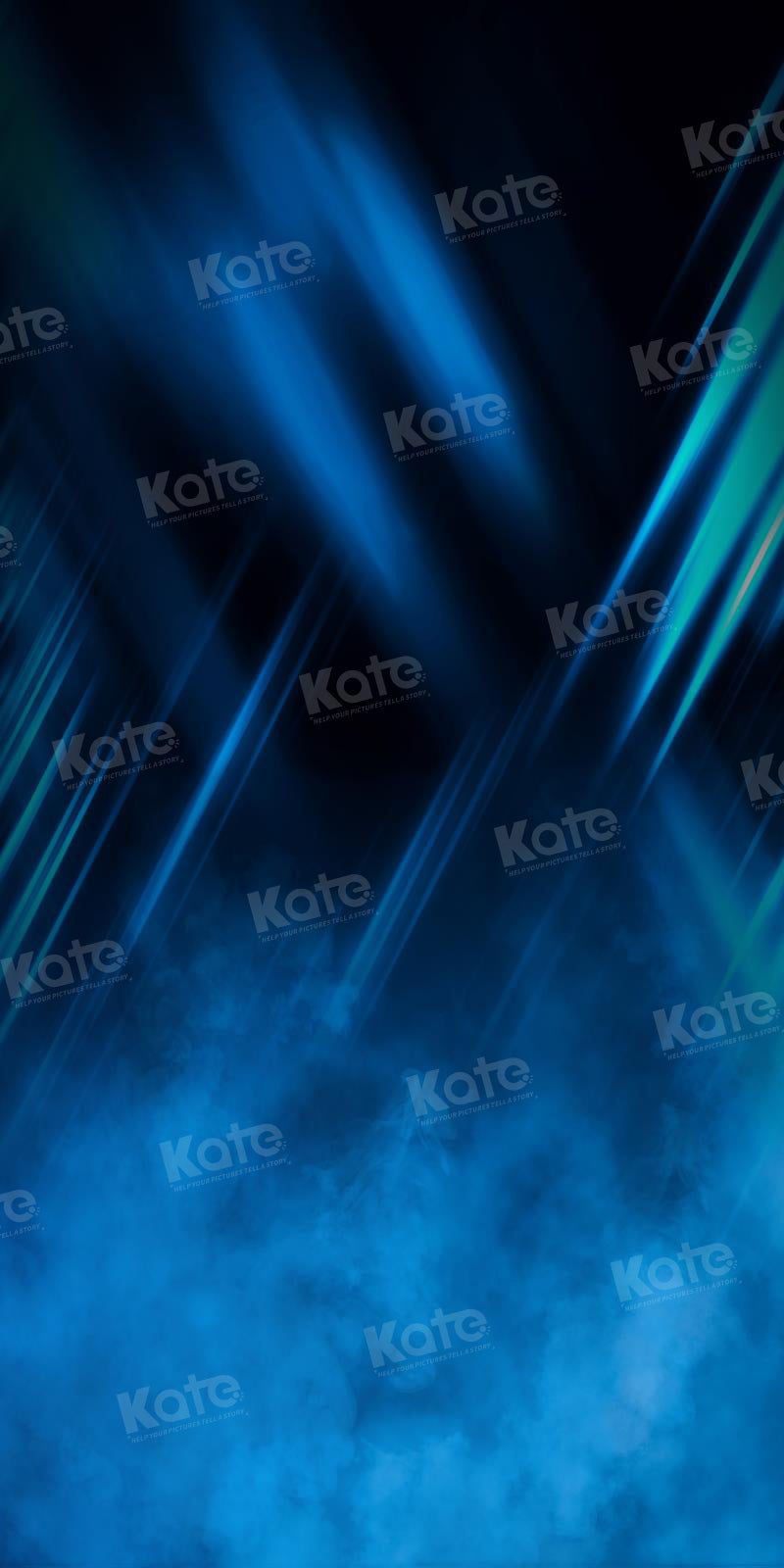 Kate Abstract Blue Texture Rock Backdrop for Photography