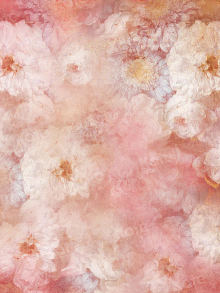 Kate Retro Fine Art Floral Backdrop Designed by GQ