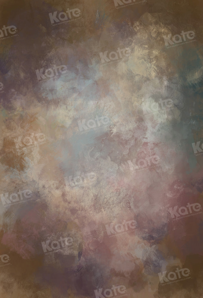 Kate Retro Brown Abstract Texture Backdrop Designed by GQ