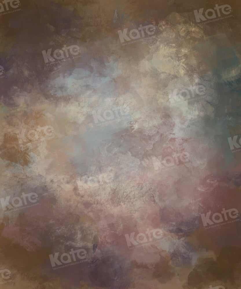Kate Retro Brown Abstract Texture Backdrop Designed by GQ