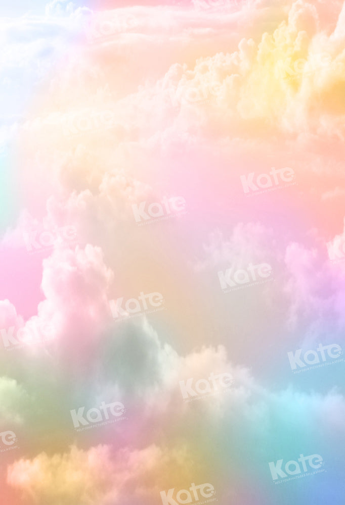 Kate Colorful Fantasy Sky Cloud Backdrop Designed by Chain Photography
