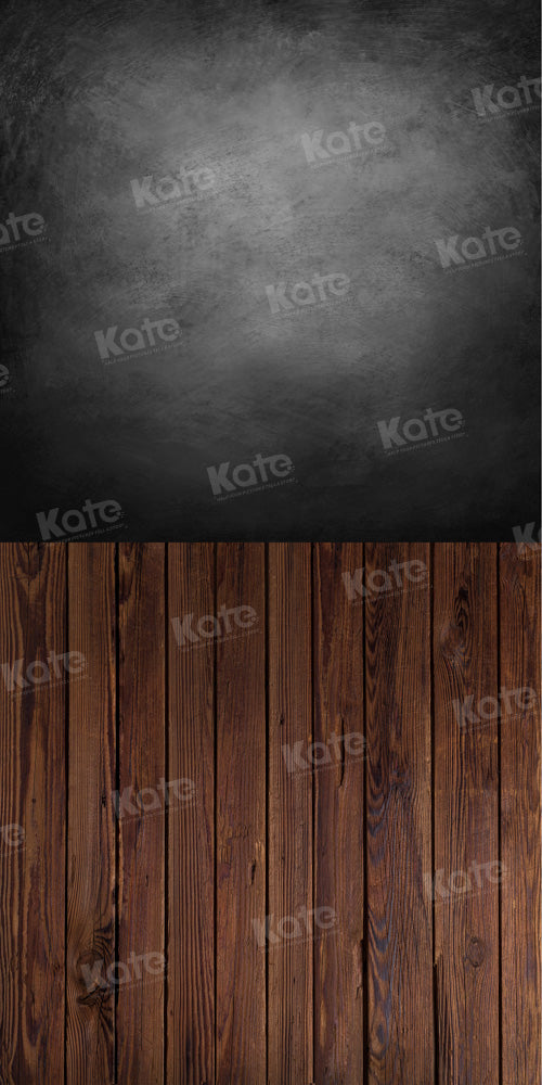 Kate Sweep Abstract Gray Wood Backdrop Designed by Chain Photography