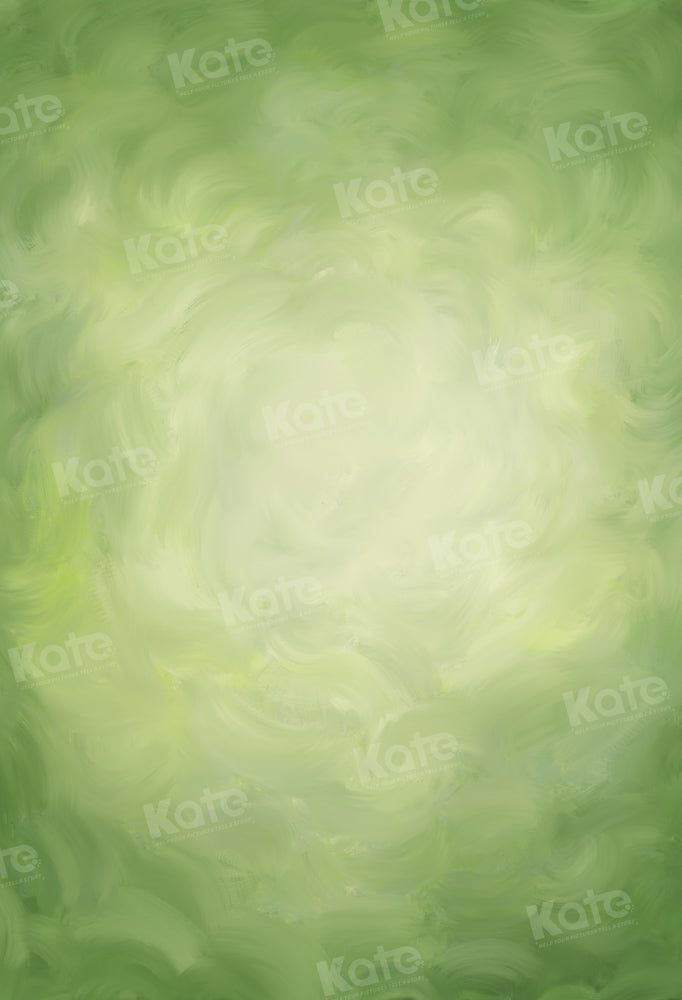 Kate Abstract Green Wave Texture Backdrop Designed by Chain Photography