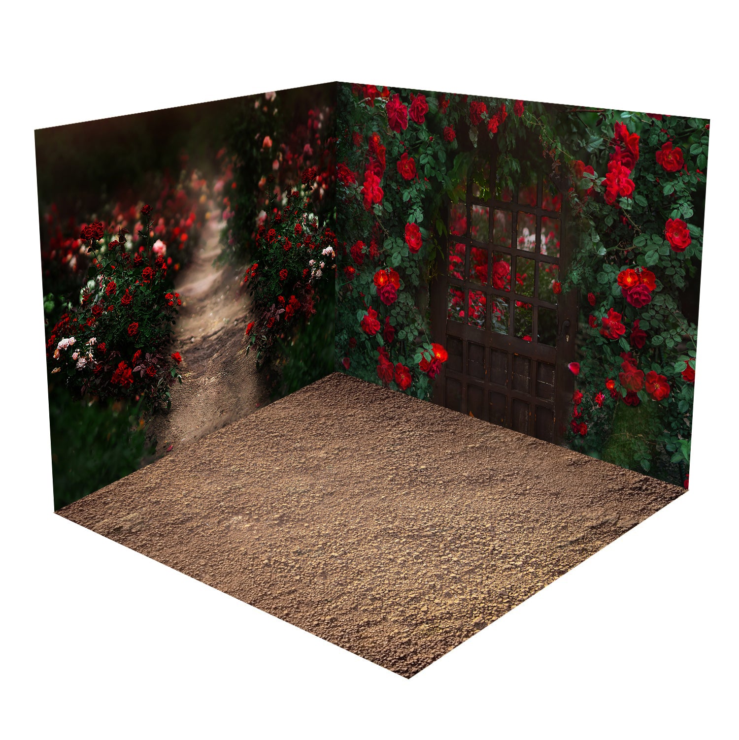 Kate Rose Flower Garden Valentine's Day Room Set(8ftx8ft&10ftx8ft&8ftx10ft)