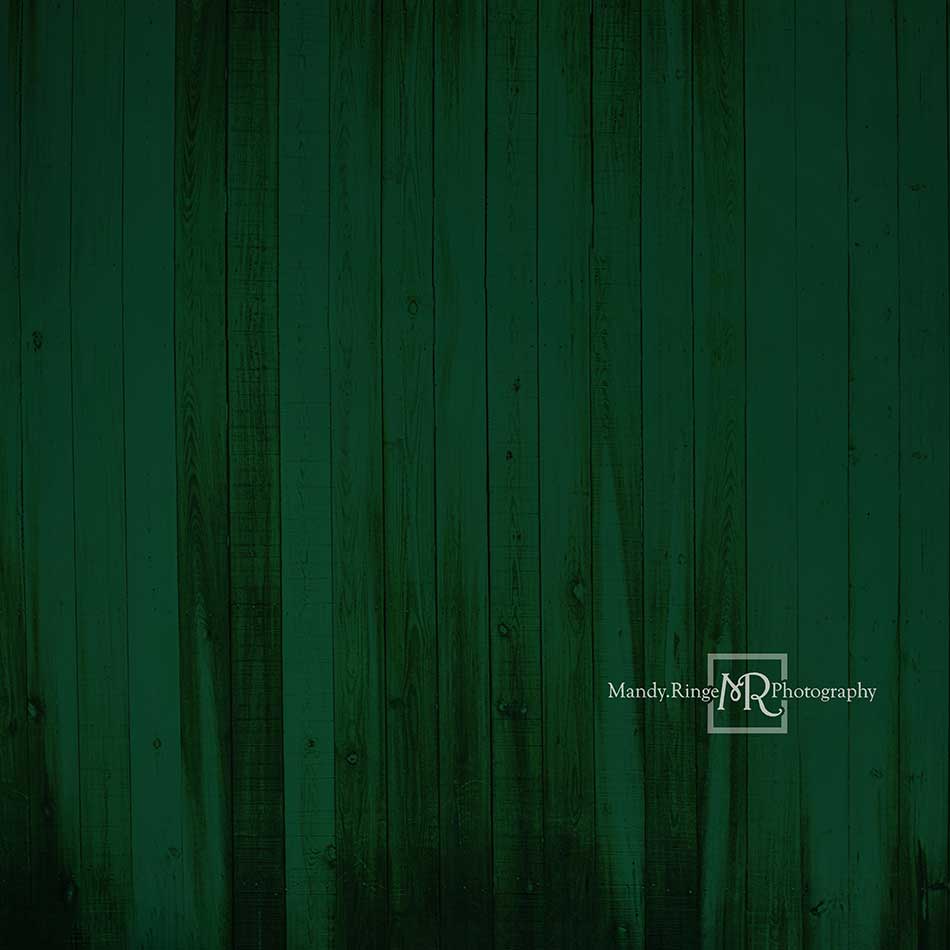 Kate Evergreen Boards Wood Backdrop Designed by Mandy Ringe Photography