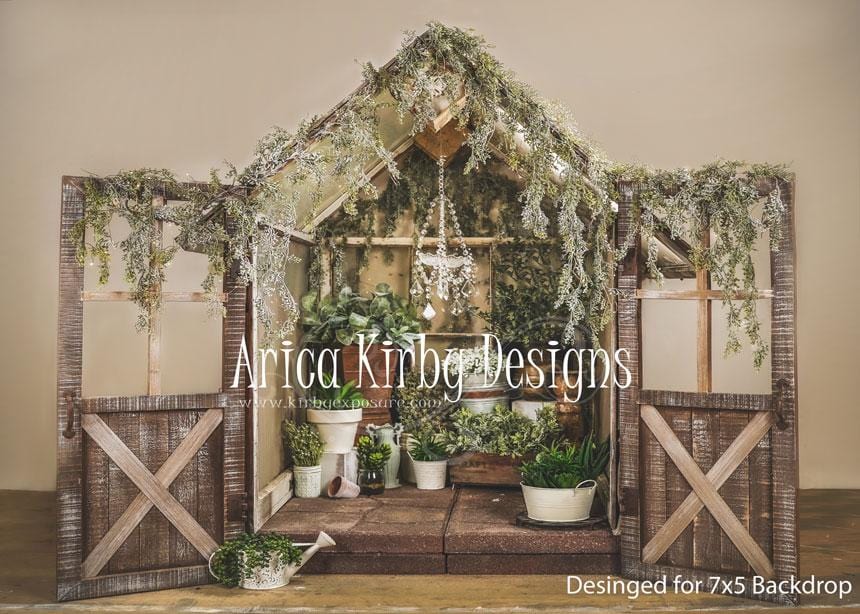 Kate Green House Barn Door Backdrops Designed by Arica Kirby