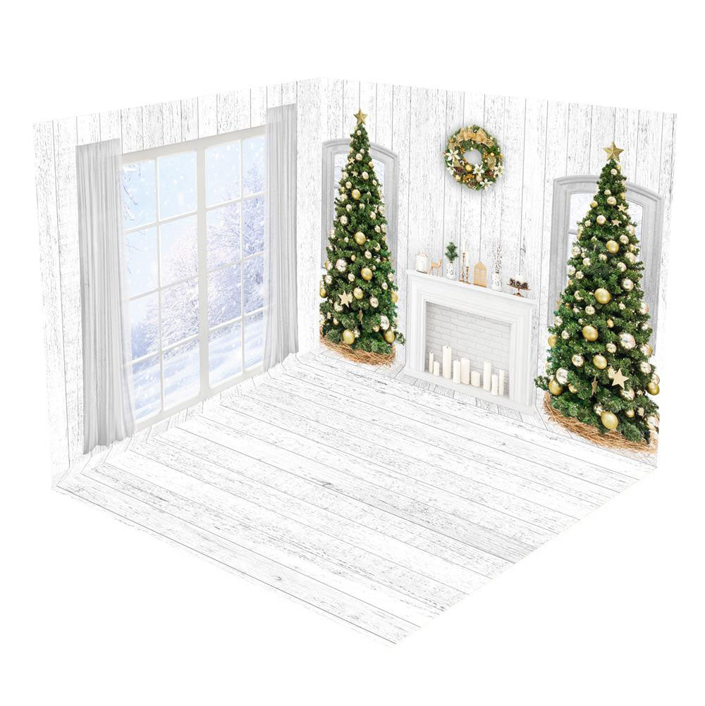 Kate Christmas Tree Window Room Set(8ftx8ft&10ftx8ft&8ftx10ft)