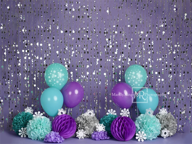 Kate Winter Onederland Purple Backdrop Designed By Mandy Ringe Photography