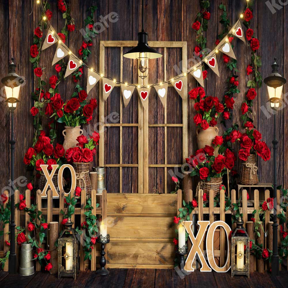 Kate Pet Valentine's day Backdrop Rose Manor Board Designed by Emetselch
