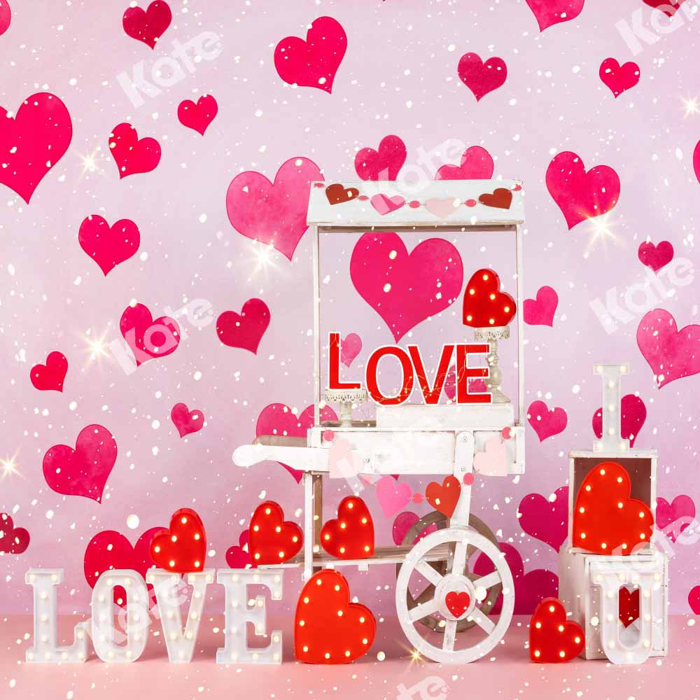 Kate Valentine's Day Backdrop Fashion Doll Fantasy Love Vending Truck Designed by Emetselch