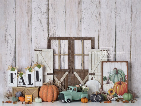 Kate Fall Pumpkin Birthday Backdrop for Photography