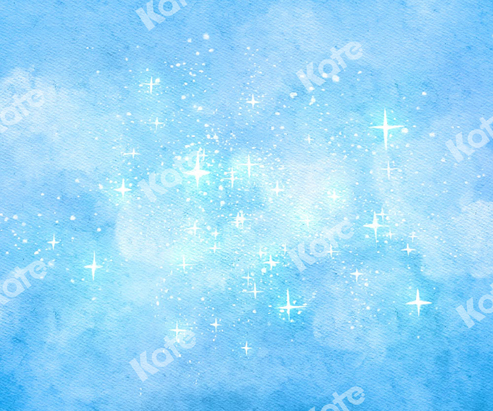 Kate Abstract Backdrop Blue Star Dream Fantastic Designed by Chain Photography