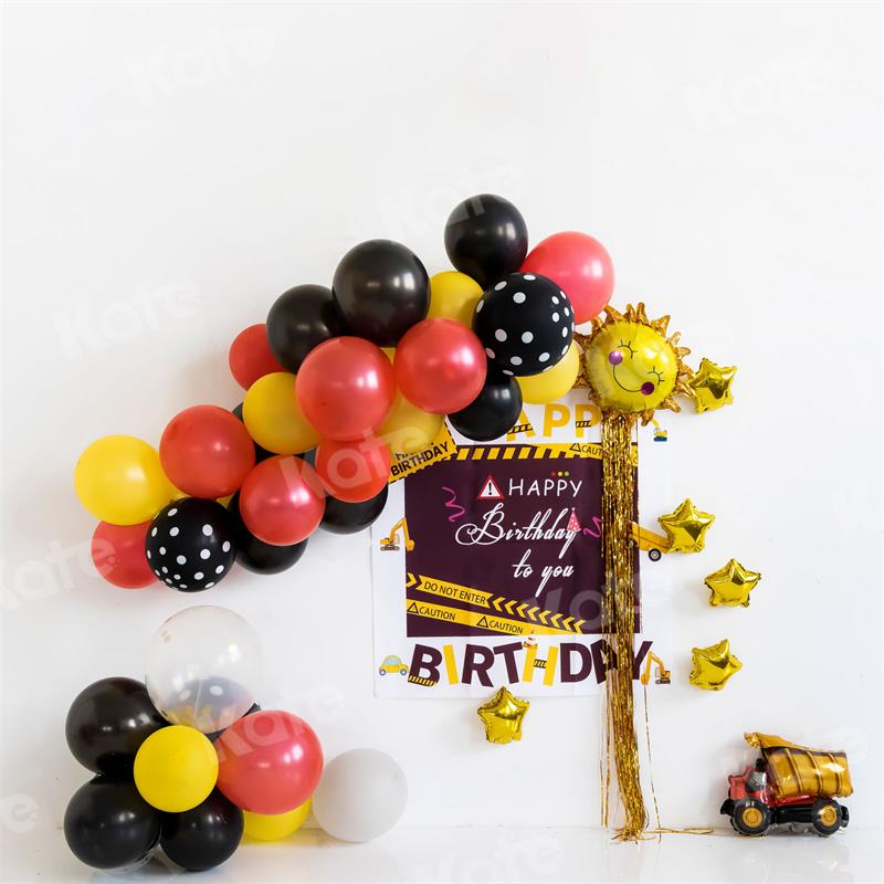 Kate Birthday Backdrop Balloons Cake Smash for Photography