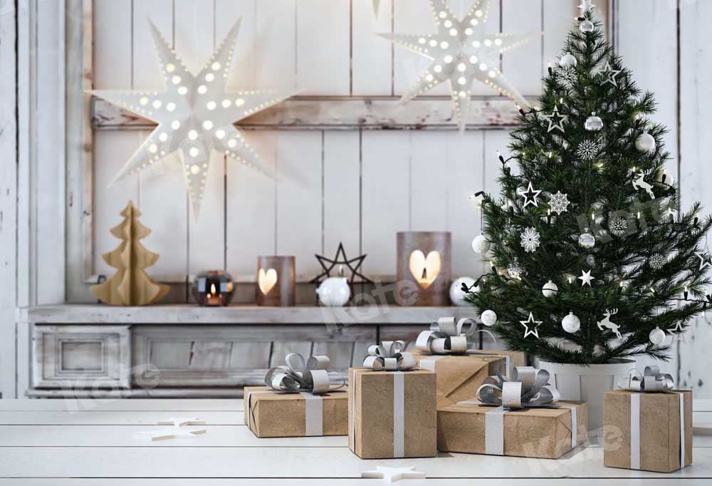 Kate Christmas Tree Backdrop Gift Cupboard Designed by Chain Photography