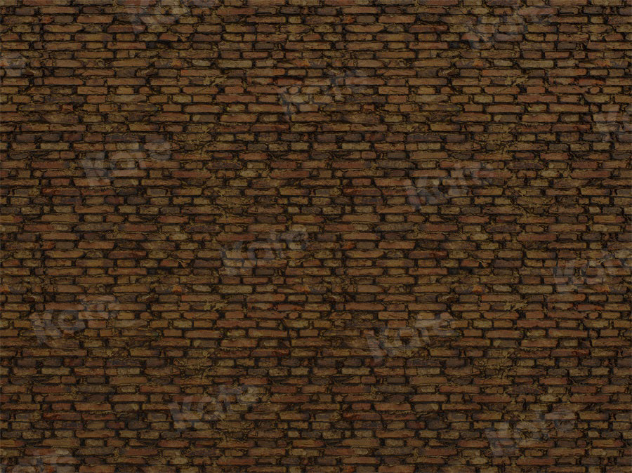 Kate Retro Brown Brick Wall Backdrop for Photography