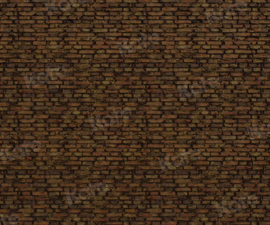 Kate Retro Brown Brick Wall Backdrop for Photography