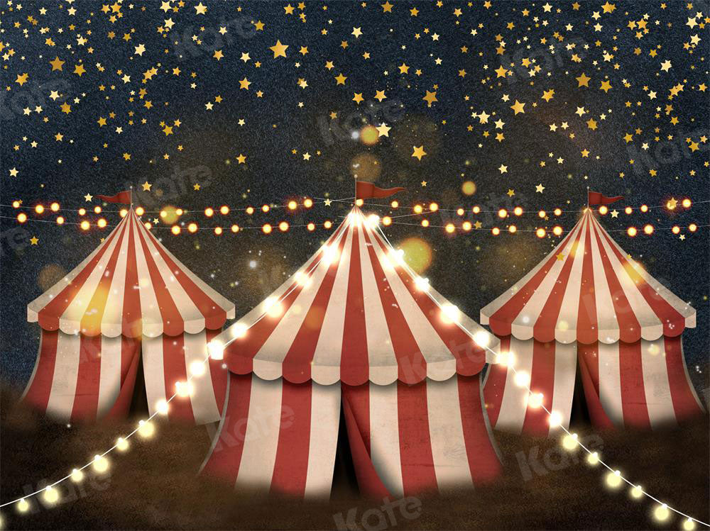 Kate Circus Backdrop Tent Night Star for Photography