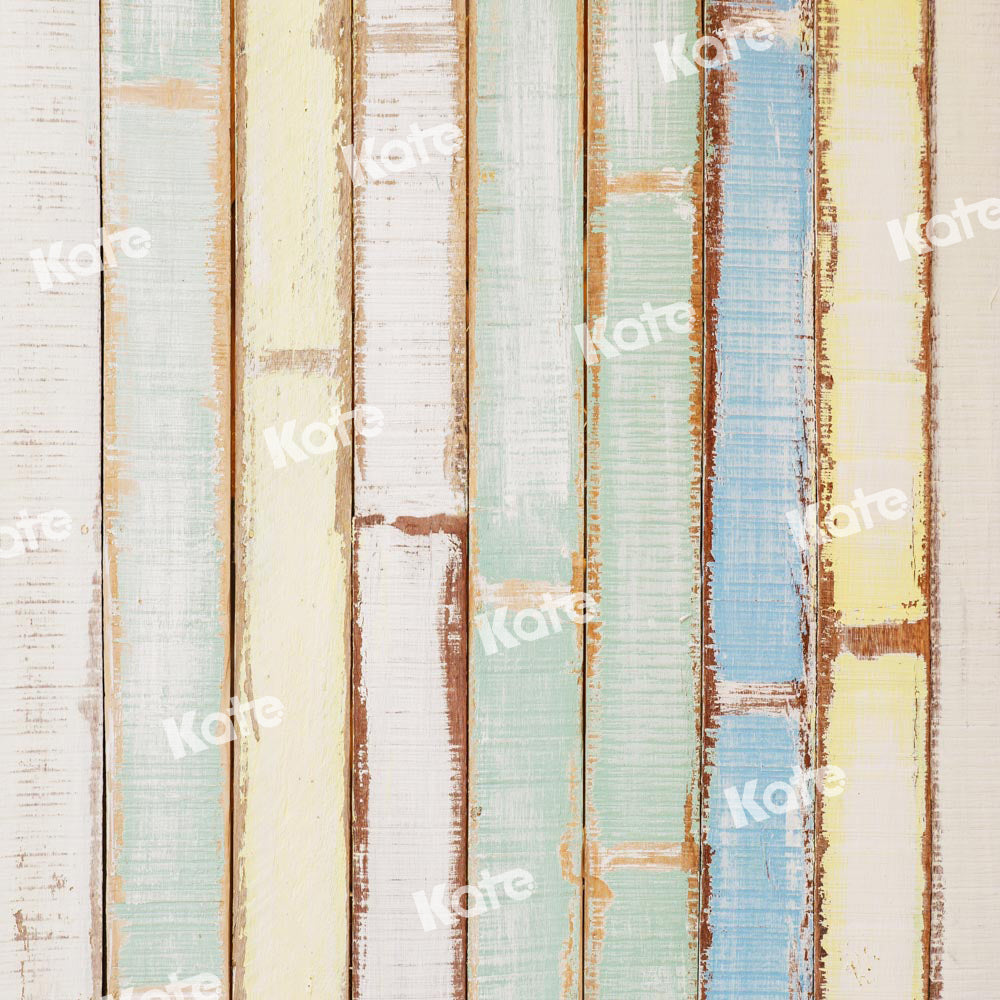 Kate Colorful Wood Abstract Backdrop Designed by Kate Image