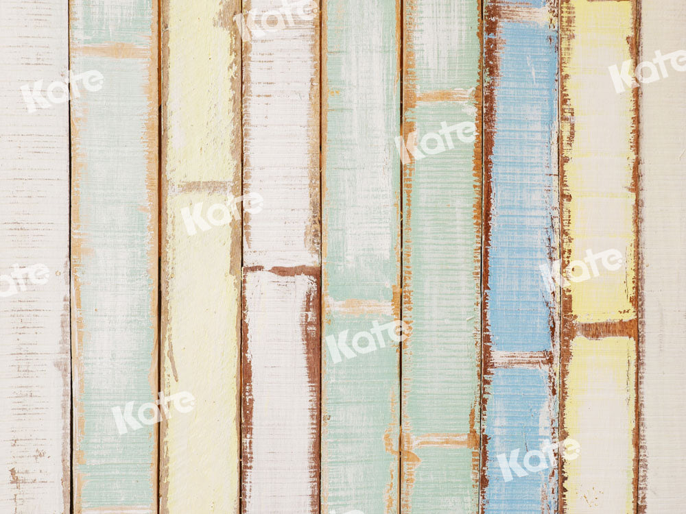 Kate Colorful Wood Abstract Backdrop Designed by Kate Image