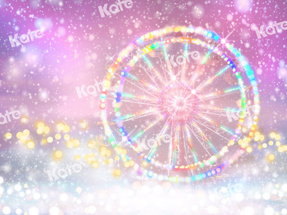 Kate Bokeh Backdrop Fantasy Ferris Wheel Designed by GQ