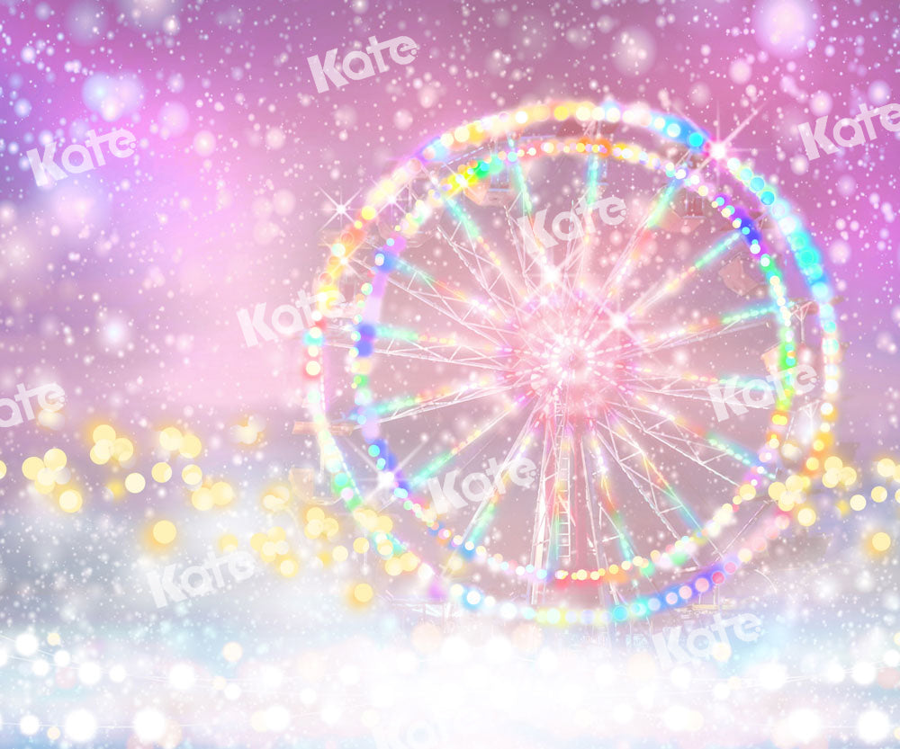 Kate Bokeh Backdrop Fantasy Ferris Wheel Designed by GQ