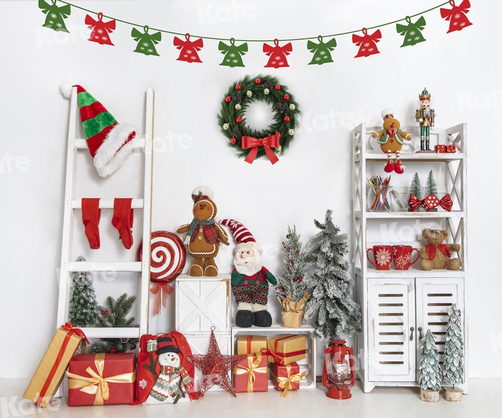 Kate Christmas Backdrop Toy Gifts Designed by Emetselch