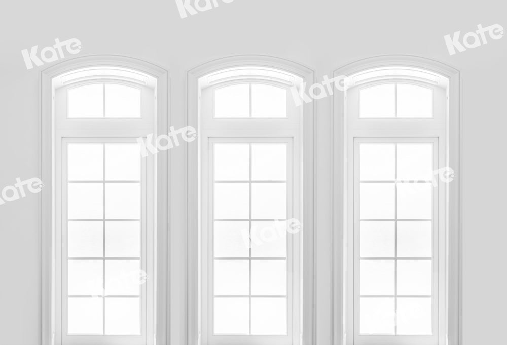 Elegant Triple Arched Window Backdrop