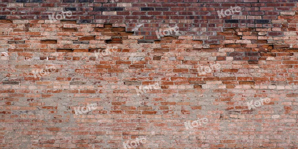 Kate Old Shabby Brick Wall Backdrop Designed by Kate Image