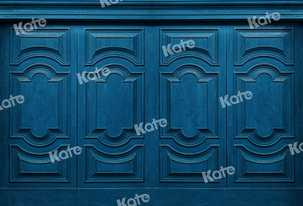 Kate Retro Dark Blue Wall Backdrop Designed by Kate Image