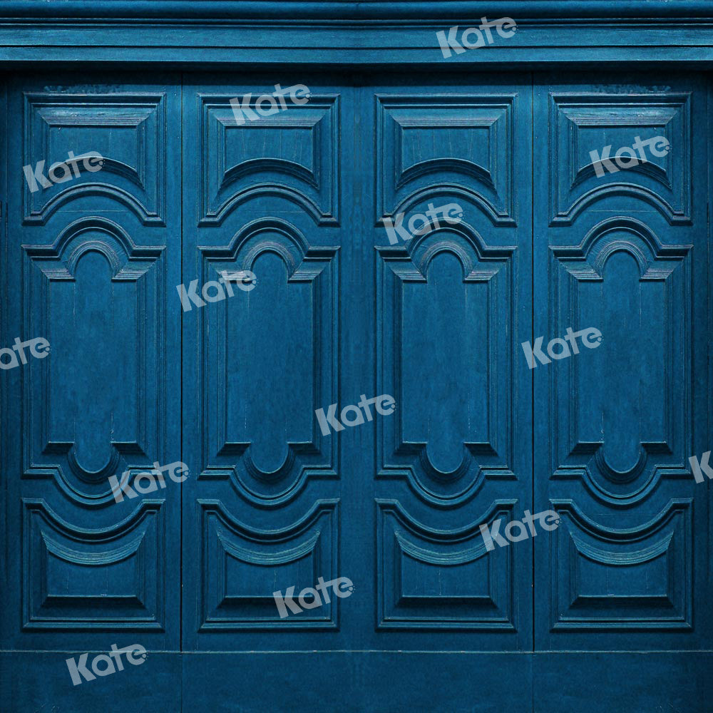 Kate Retro Dark Blue Wall Backdrop Designed by Kate Image