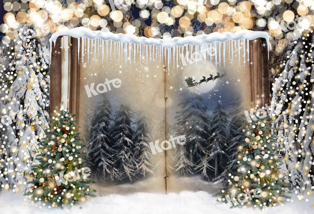 Kate Christmas Backdrop Magic Bokeh by Chain Photography