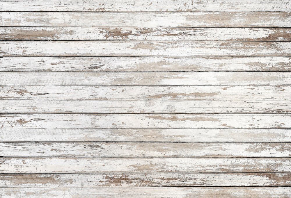 Witte Eikenhouten Vloerachtergrond voor Fotografie