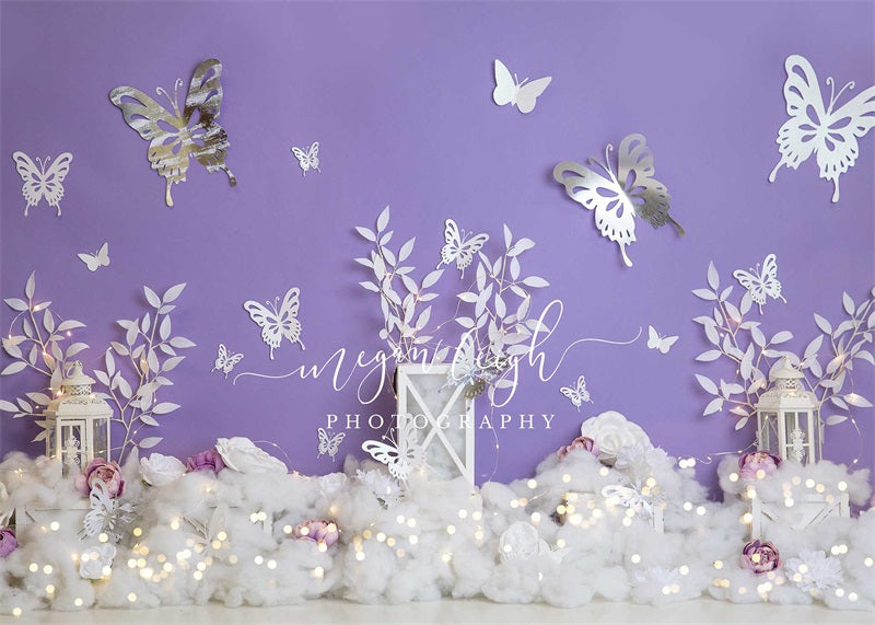 Kate Icy Butterfly Backdrop Designed by Megan Leigh Photography