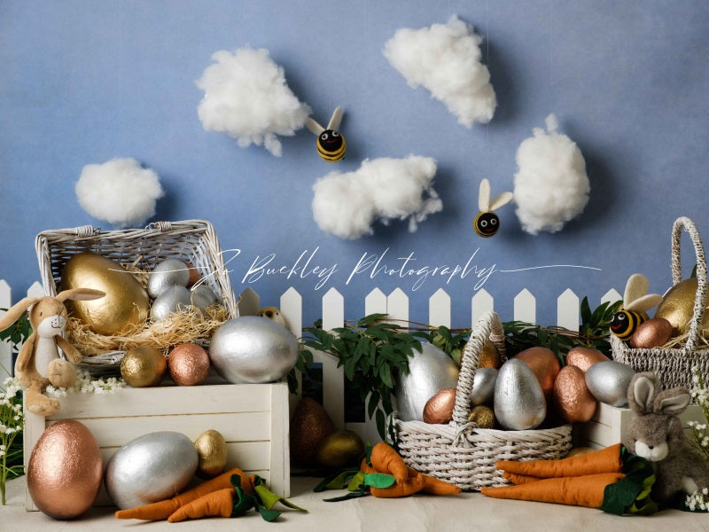 Kate Easter Bunny Backdrop Designed by Jo Buckley Photograph