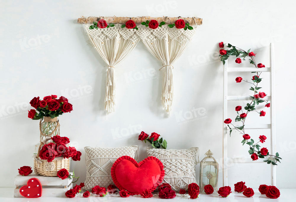 Kate Boho Valentine's Day Backdrop Designed by Emetselch
