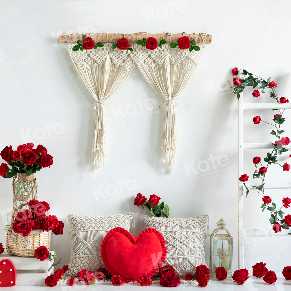Kate Boho Valentine's Day Backdrop Designed by Emetselch