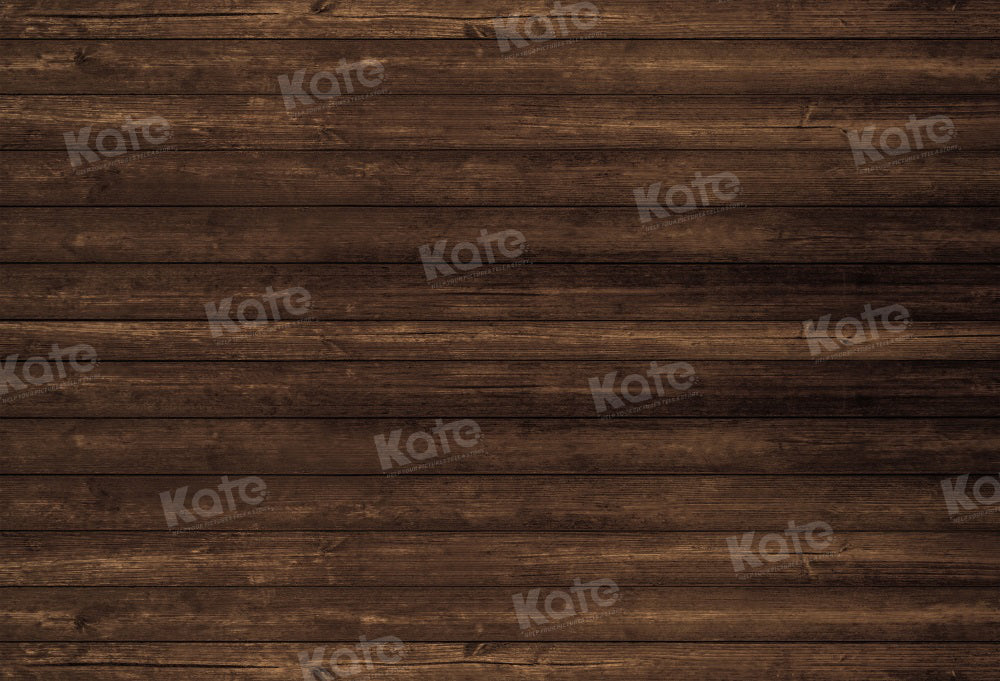Kate Chocolate Wood Grain Backdrop for Photography
