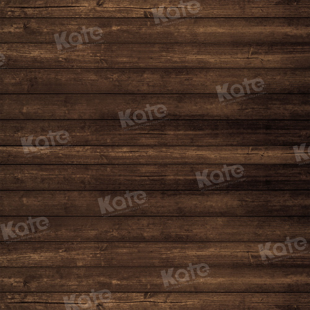 Kate Chocolate Wood Grain Backdrop for Photography