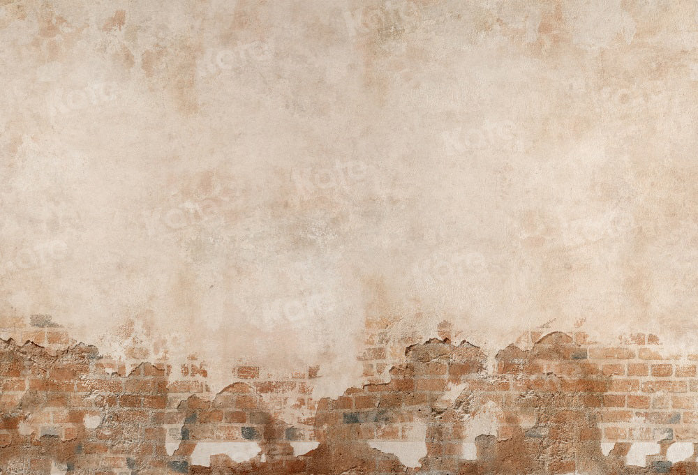 Kate Brown Shabby Old Wall Backdrop for Photography