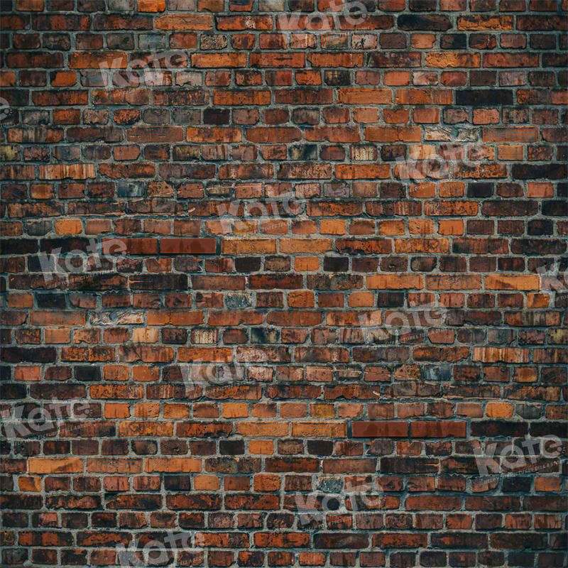 Kate Retro Dark Brick Wall Backdrop for Photography