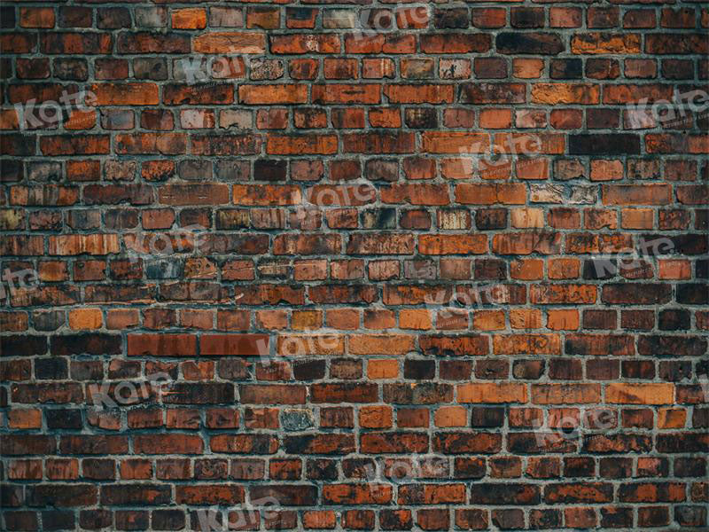 Kate Retro Dark Brick Wall Backdrop for Photography