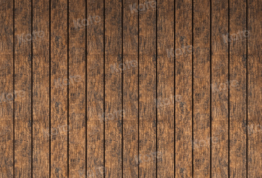 Kate Retro Brown Texture Wood Backdrop for Photography