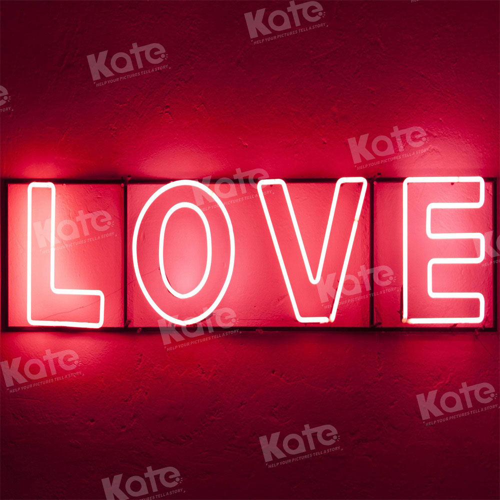 Kate Valentine's Day Neno Love Backdrop Wedding Designed by Chain Photography